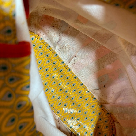 FOSSIL Key Per City Birds Gray Coated Canvas Leather Shoulder Bag - Picture 13 of 16